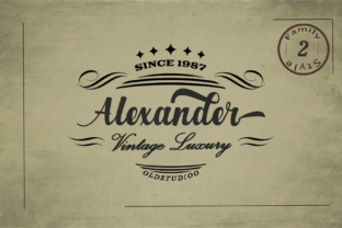Alexander Font Review: Script Style for Campaigns