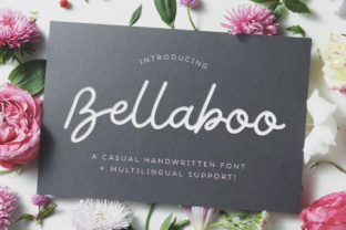 Bellaboo Font: A Signature Script for Handmade Products