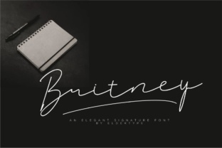 Britney Signature Font Review: Elegant Script for Branding