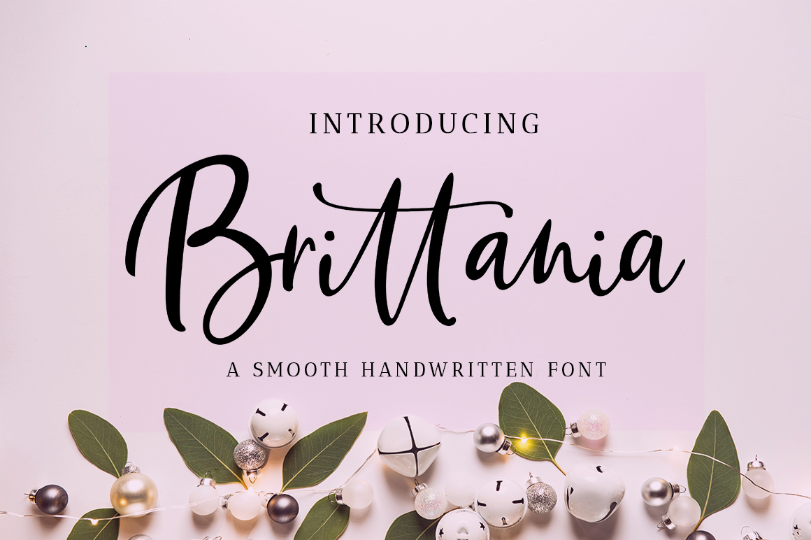 Brittania Script Font: Elevating Small Business Branding
