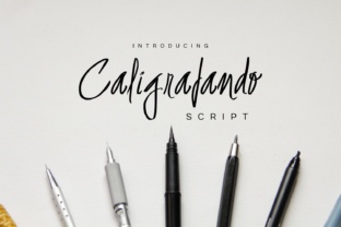 Caligrafando Script Font for Authentic Campaign Design
