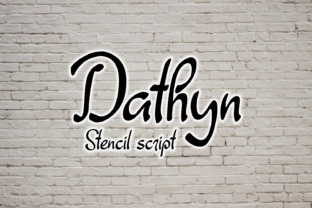 Dathyn Font: A Unique Script Typeface for Web Design