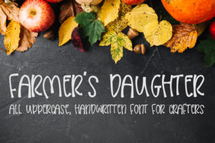 Farmers Daughter Font: Handwritten Charm for Makers