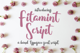 Fitamint Script Font Review: A Playful Typeface for Feminine Branding