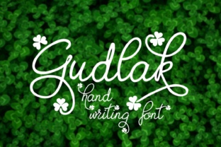 Gudlak Font: A Modern Handwritten Typeface for Branding
