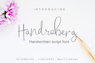 Handroberg Font: Elevating Digital Brand Identity