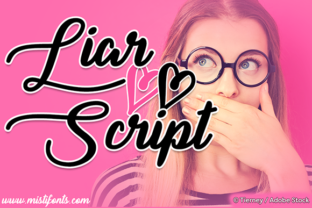 Liar Script Font: Bold Typography for Web Design