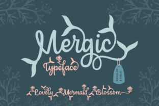 Mergic Font: A Lovely Typeface for Handmade Crafts