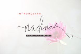 Nadine Script Font: Elegant Typography for Handmade Goods