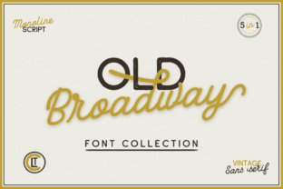 Old Broadway Font: A Vintage Typeface for Campaigns