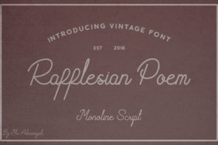 Rafflesian Poem Font: A Web Designer’s Layout Review