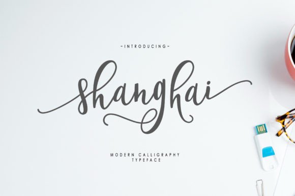 Shanghai Script Font Review for Elegant Web Design