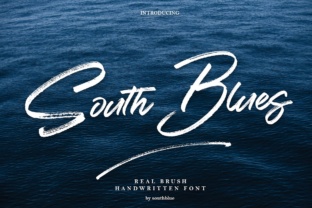 South Blue Font: Editorial Flow for Modern Layouts