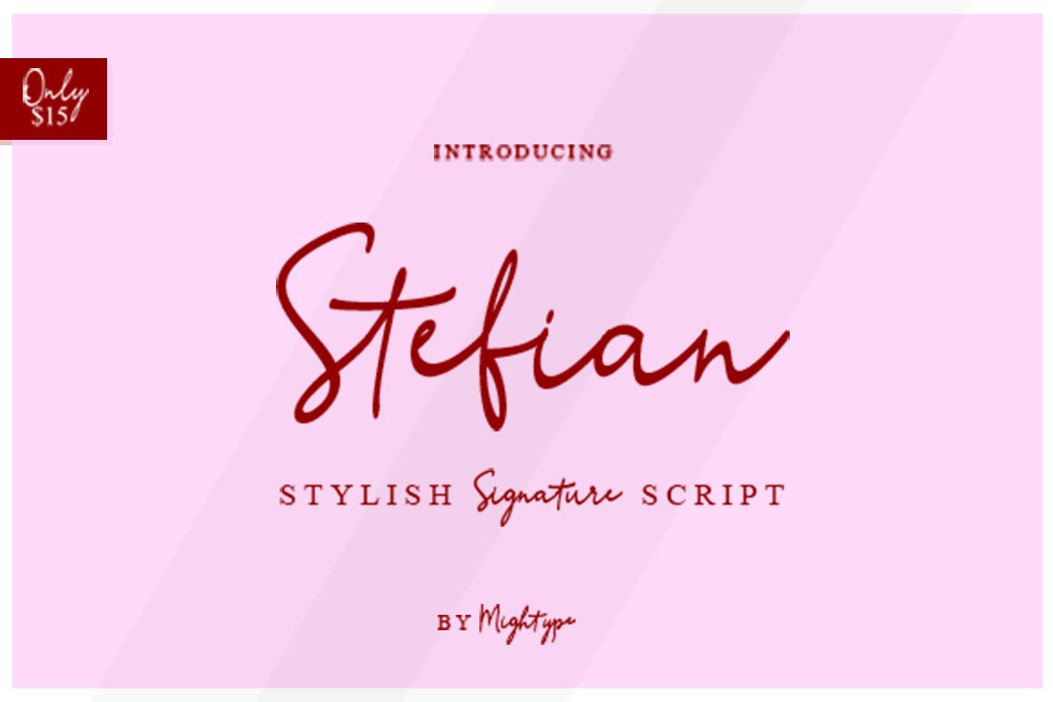 Stefian Script Font: Elevating Campaign Visuals
