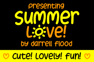 Summer Love Font: Handmade Charm for Makers