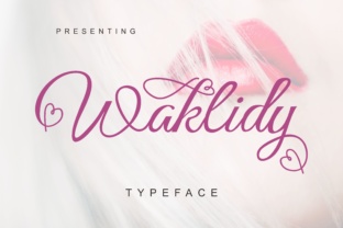 Waklidy Font: Adding Delicacy to Editorial Layouts